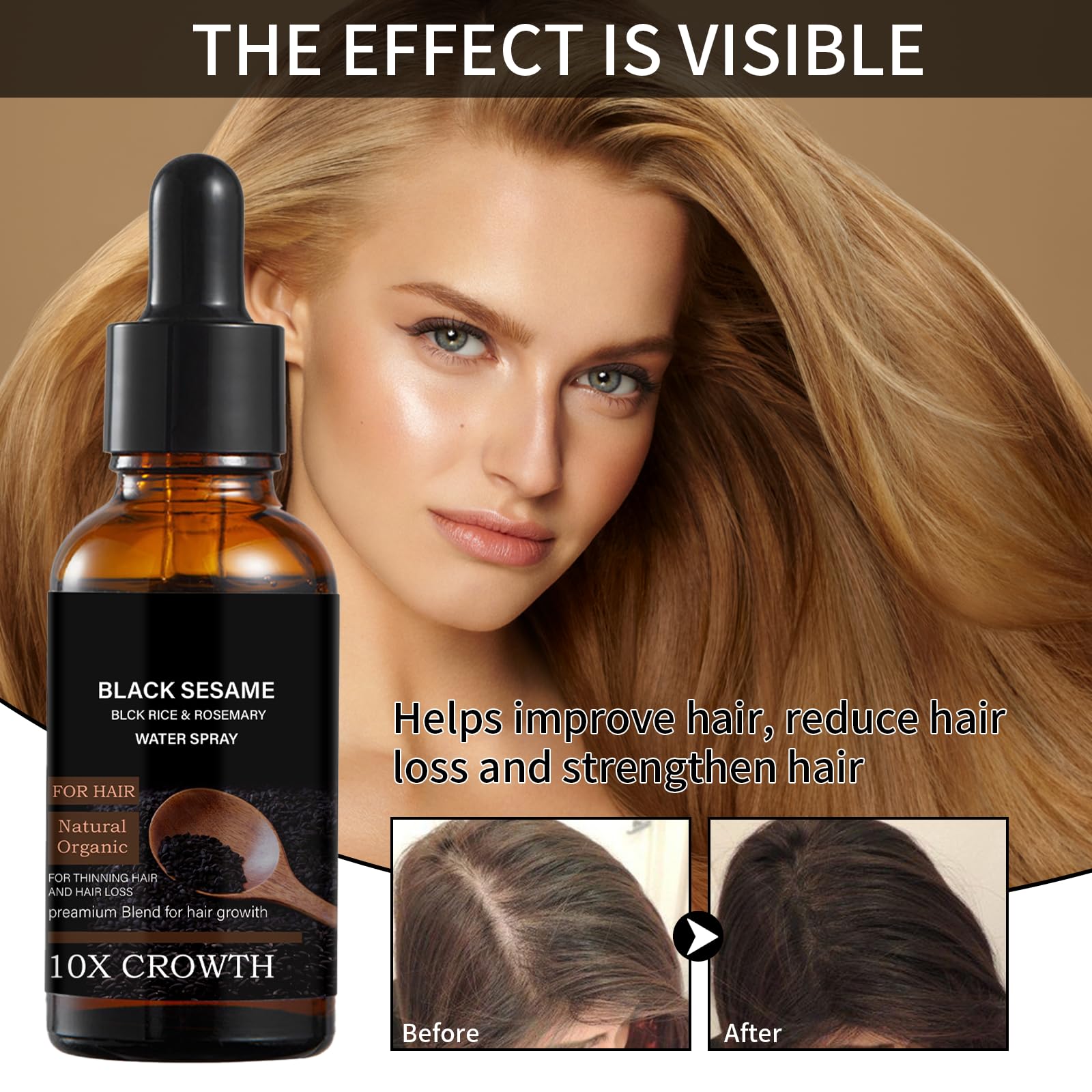 Lucksun finished hair after use exhibits shine and smoothness.