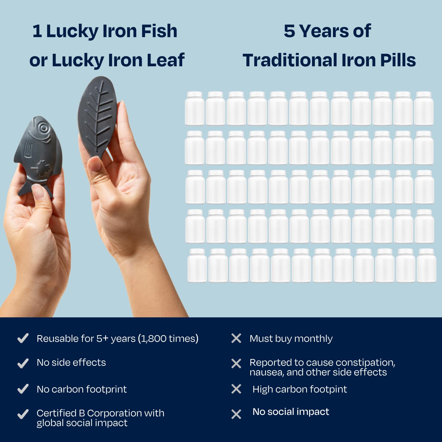 Lucky Iron Fish The Original Daily Iron Fortification Tool 5 year S Lucky Iron Fish The Original Daily Iron Fortification Tool 5 year S