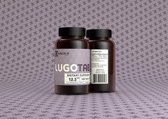 LugoTab 12.5 mg bottle containing 180 tablets