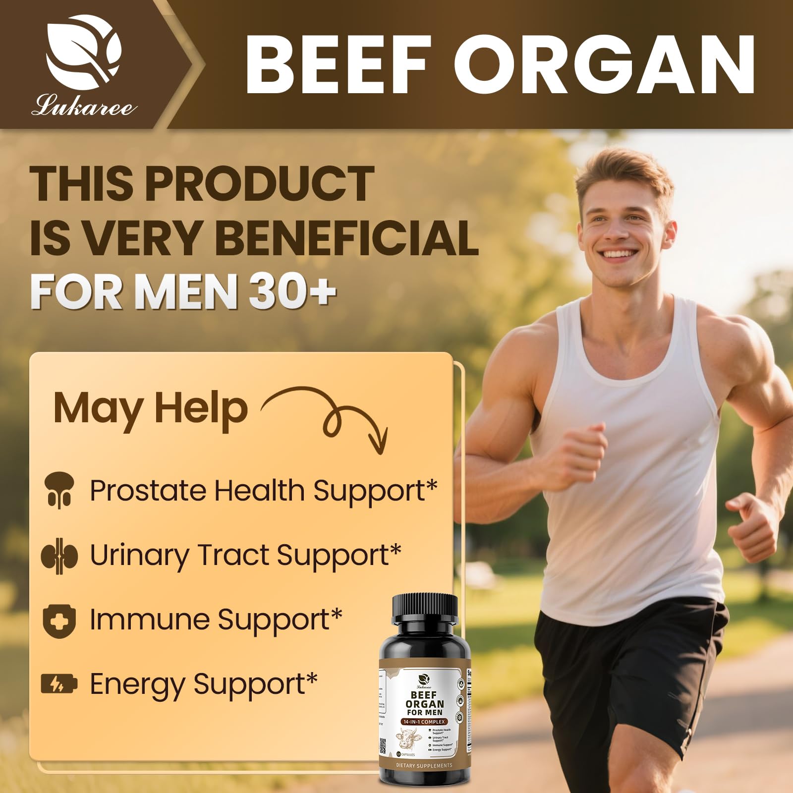 Beef liver, kidney and heart ingredients used in Lukaree 14-in-1