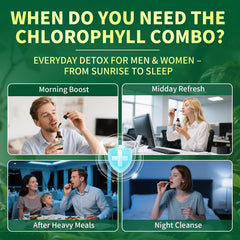Lukaree Chlorophyll Capsules bottle for PM use
