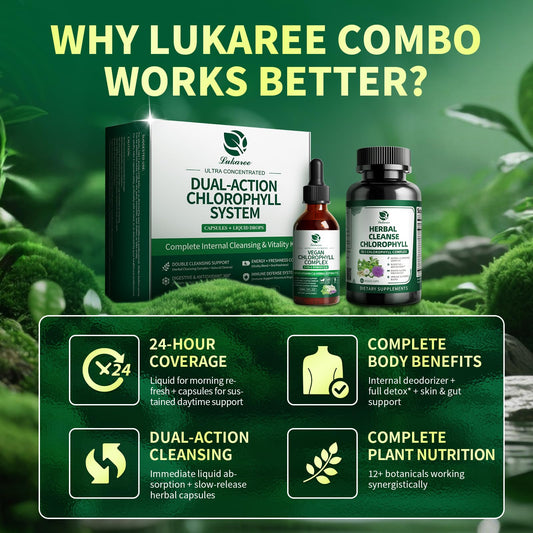 Lukaree Chlorophyll Drops morning dose 1 ml