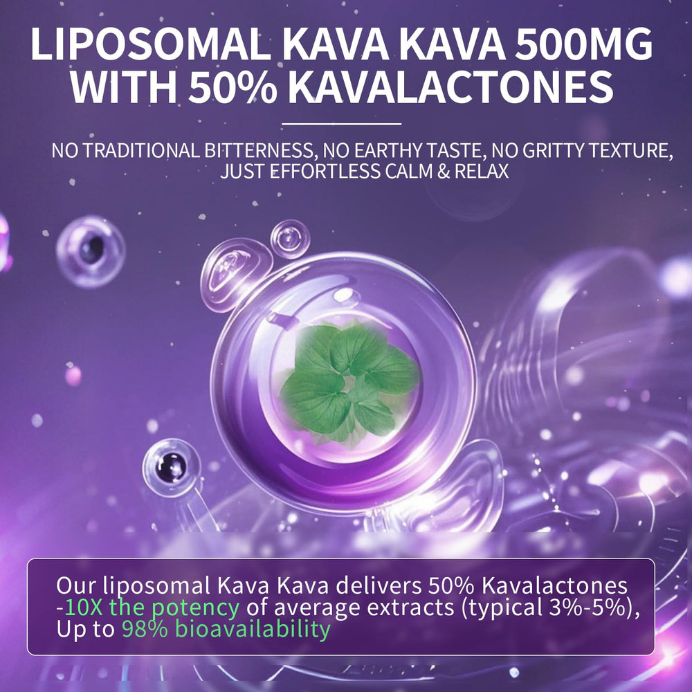 Lukaree Kava label detail emphasizes 50% kavalactones.
