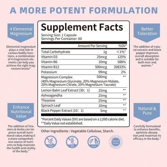 Lukaree Magnesium Complex capsules