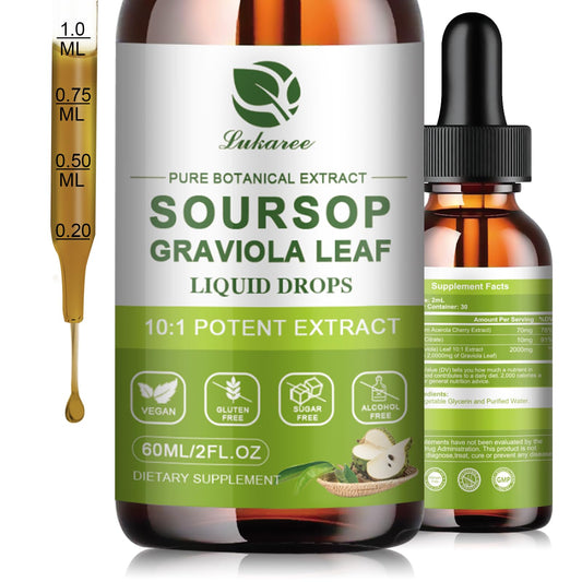 Lukaree Soursop Leaves Extract bottle