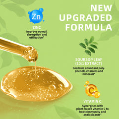 Lukaree Soursop Leaves Extract liquid drops close-up