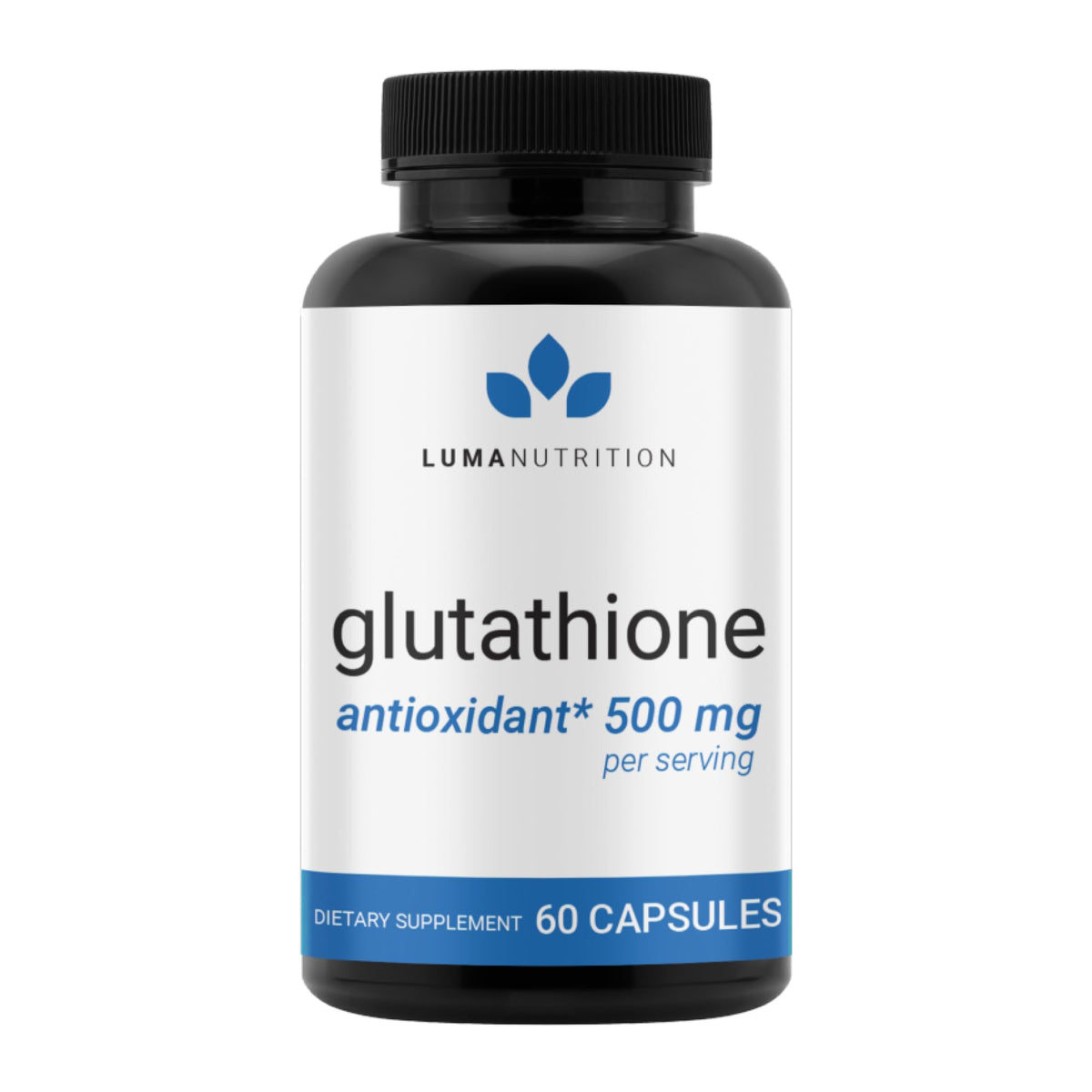 Packshot of Luma Glutathione 500mg 60 capsules