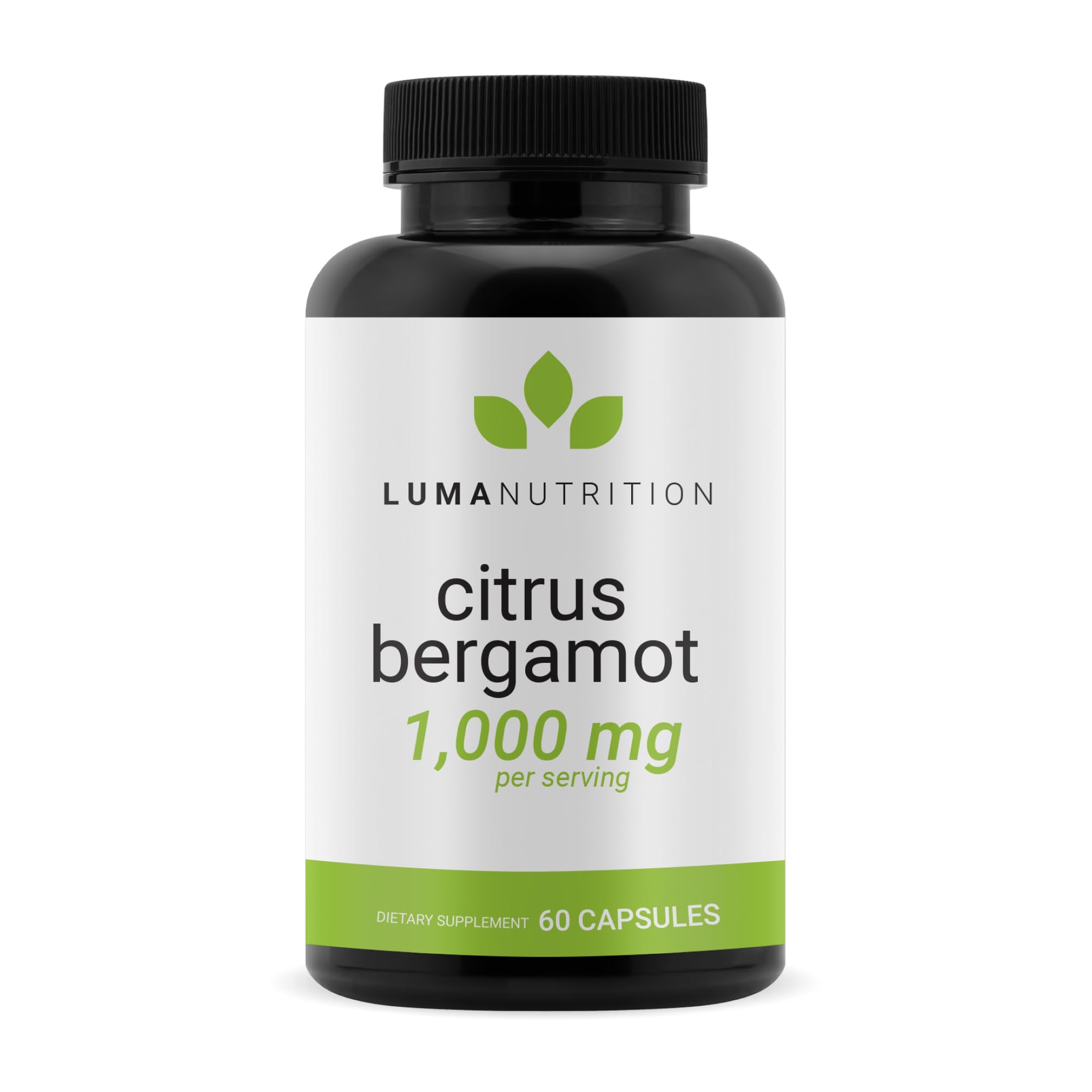 Luma Nutrition Citrus Bergamot 1000mg bottle front