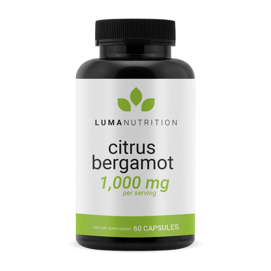 Luma Nutrition Citrus Bergamot 1000mg bottle front
