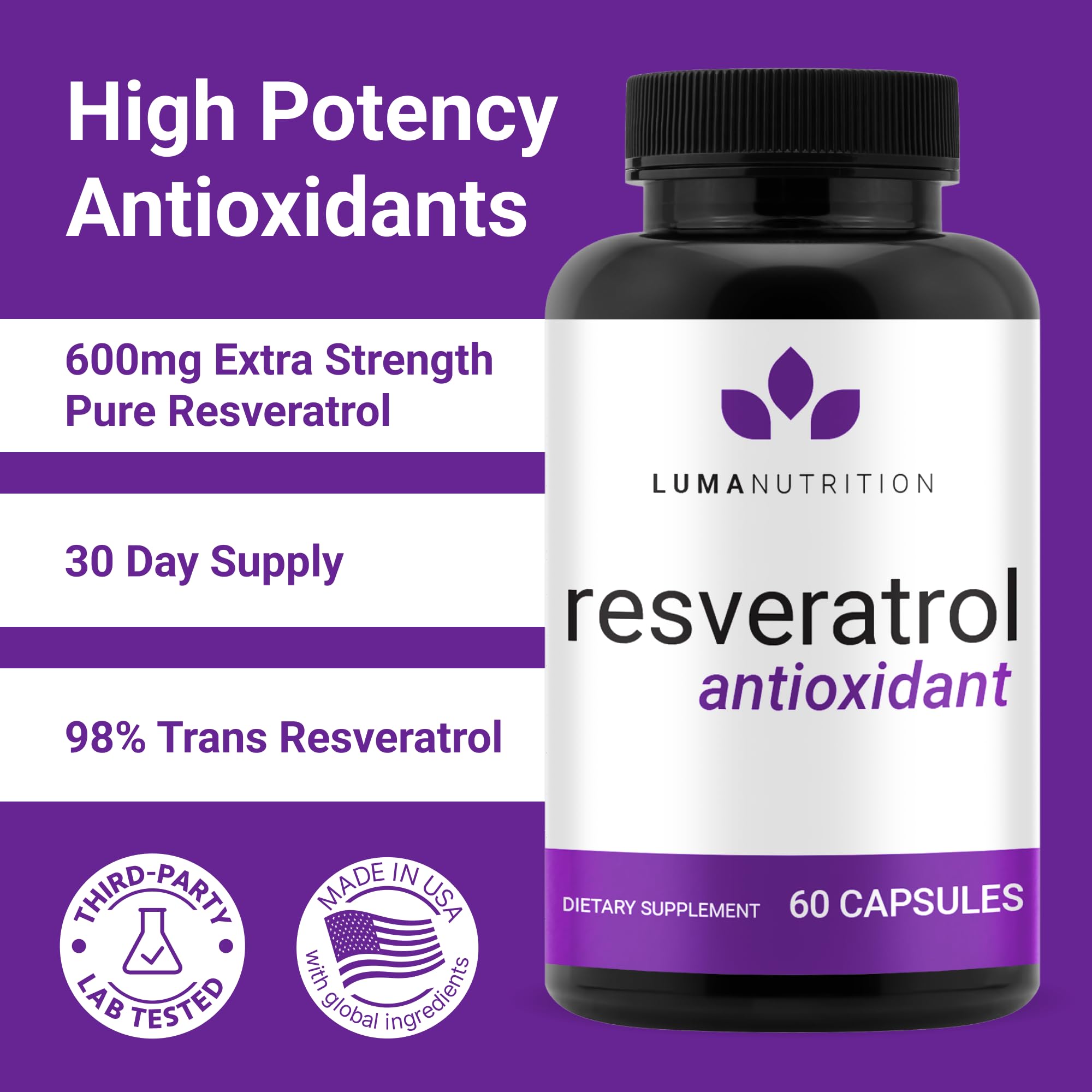 Close-up of bottle showing 600mg per capsule