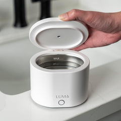 LumaPod Ultrasonic Cleaner interior chamber