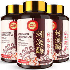 Lumbrokinase 100mg with 1,000,000 LKU label