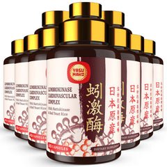 Lumbrokinase 100mg bottle showing max activity 1,000,000 LKU