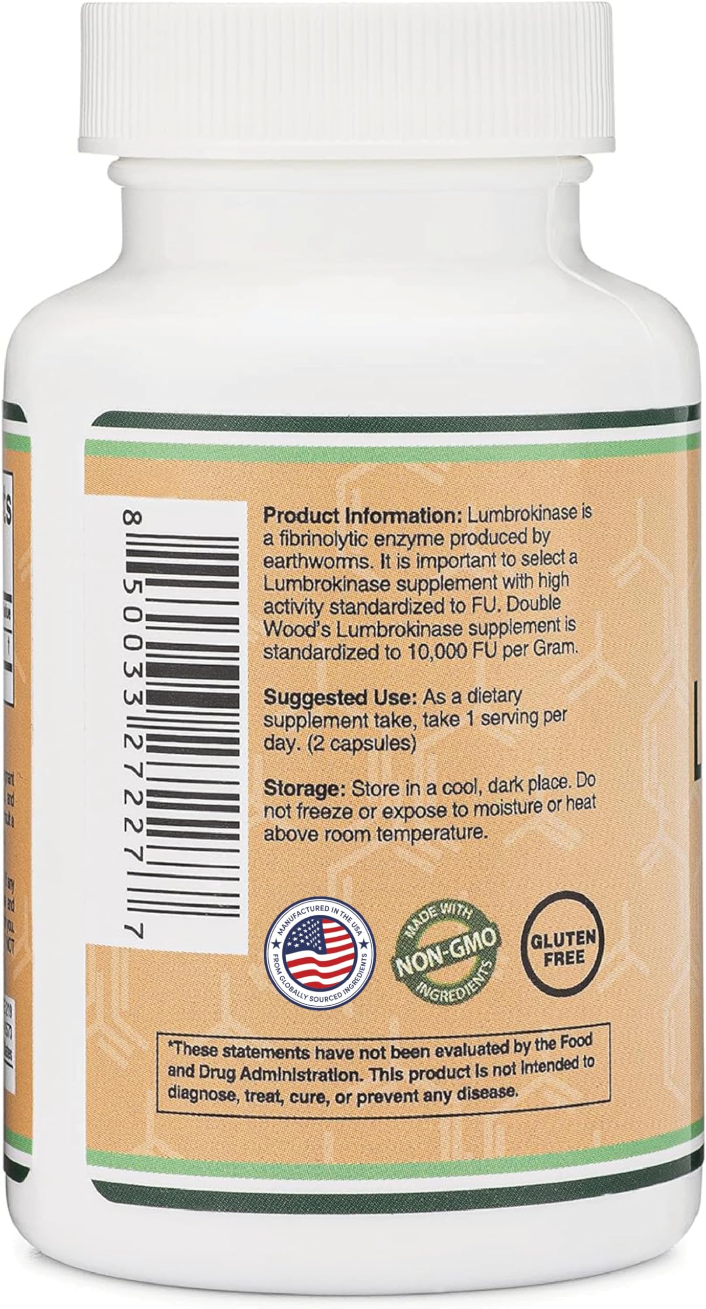 Graphic illustrating high activity of 10,000 FU per gram