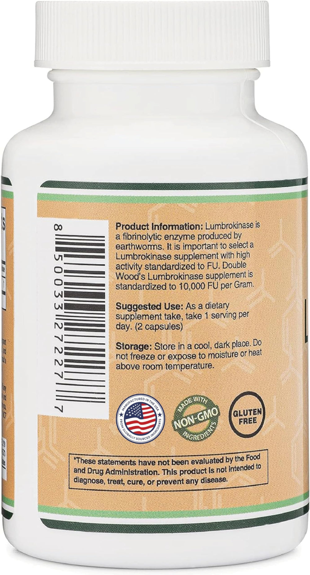 Graphic illustrating high activity of 10,000 FU per gram