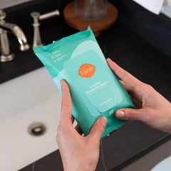 Lume undercarriage wipe demonstrates all-day odor protection potential.