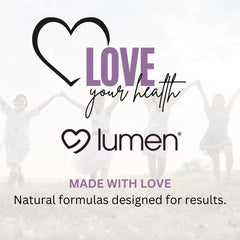 Product packaging and branding for Lumen Naturals