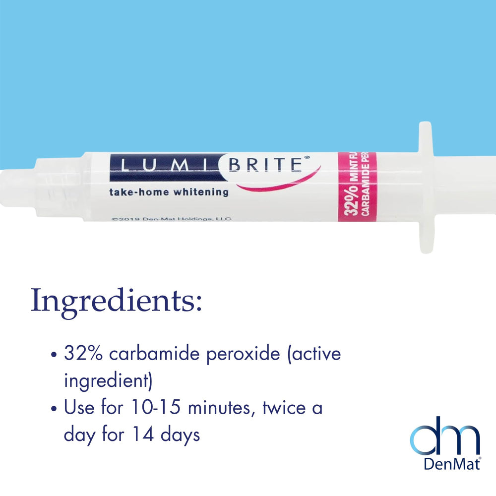 Mint-flavor LumiBrite whitening gel cartridge