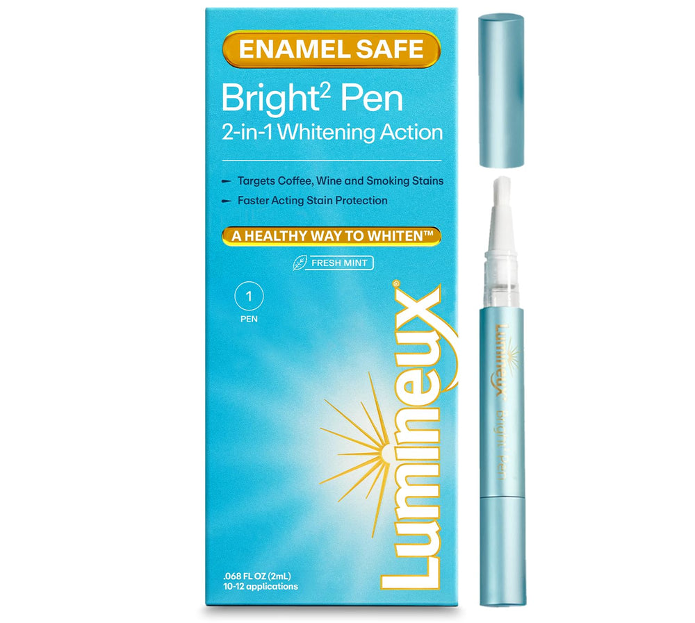 Lumineux 2-in-1 Whitening Pen packaging and product shot