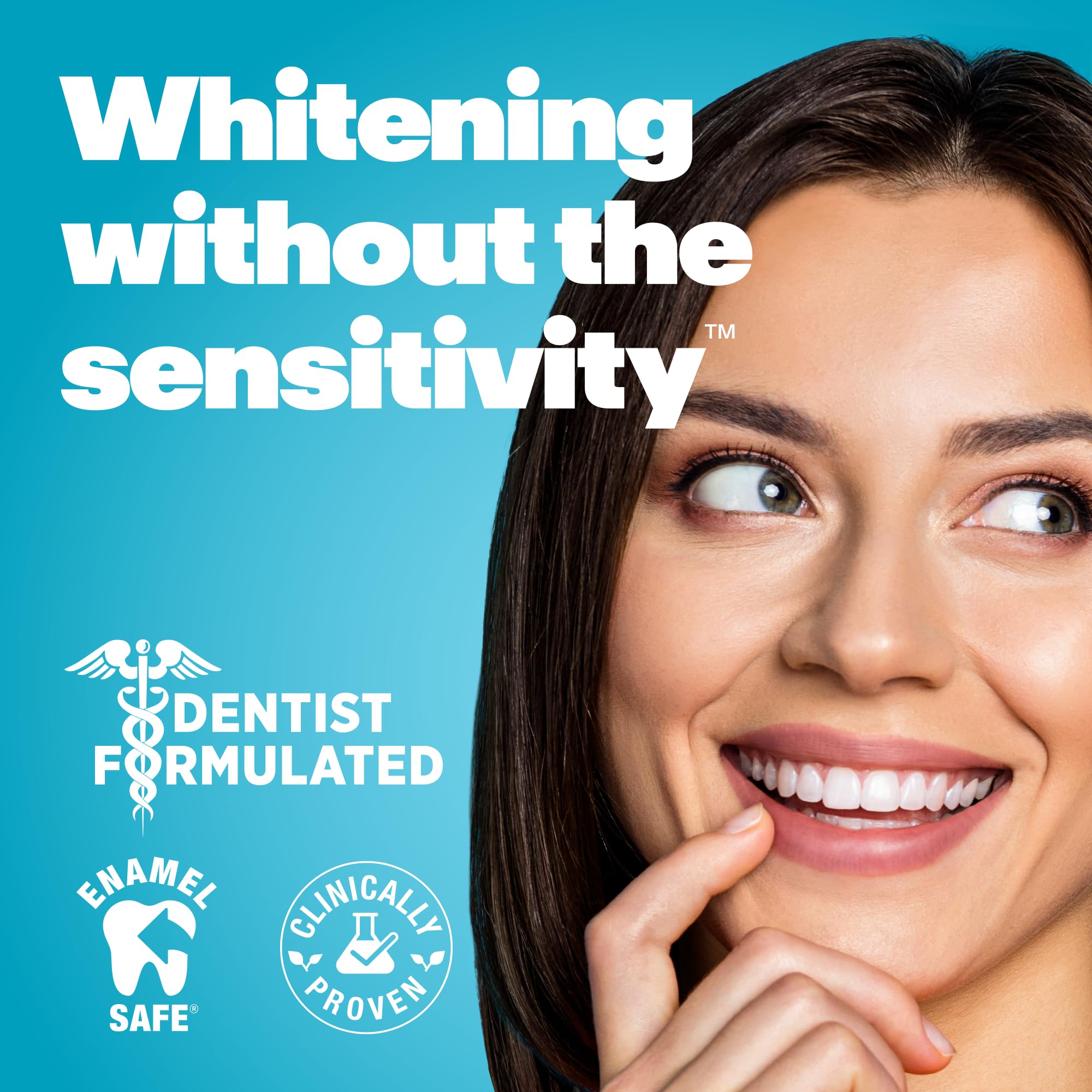 Long-lasting whitening results