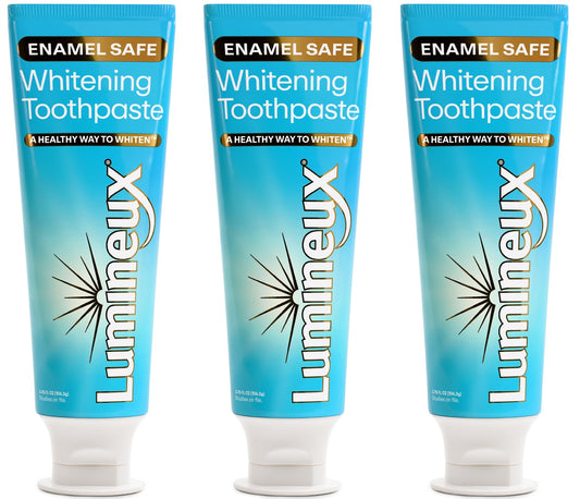 Lumineux Teeth Whitening Toothpaste 3-Pack – peroxide-free
