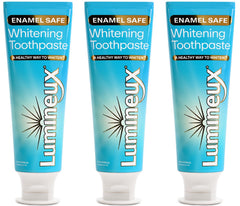 Lumineux Teeth Whitening Toothpaste 3-Pack – peroxide-free