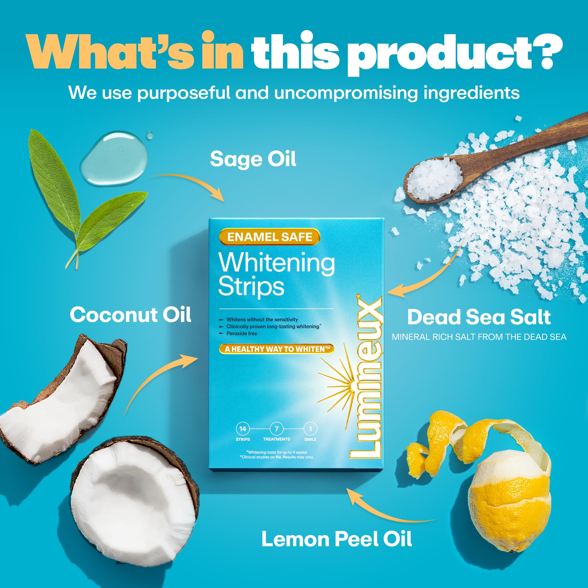 Lumineux enamel-safe formula close-up
