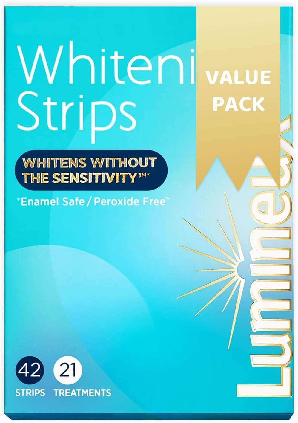 Luminex Teeth Whitening Strips Pack – 21 treatments (42 strips)