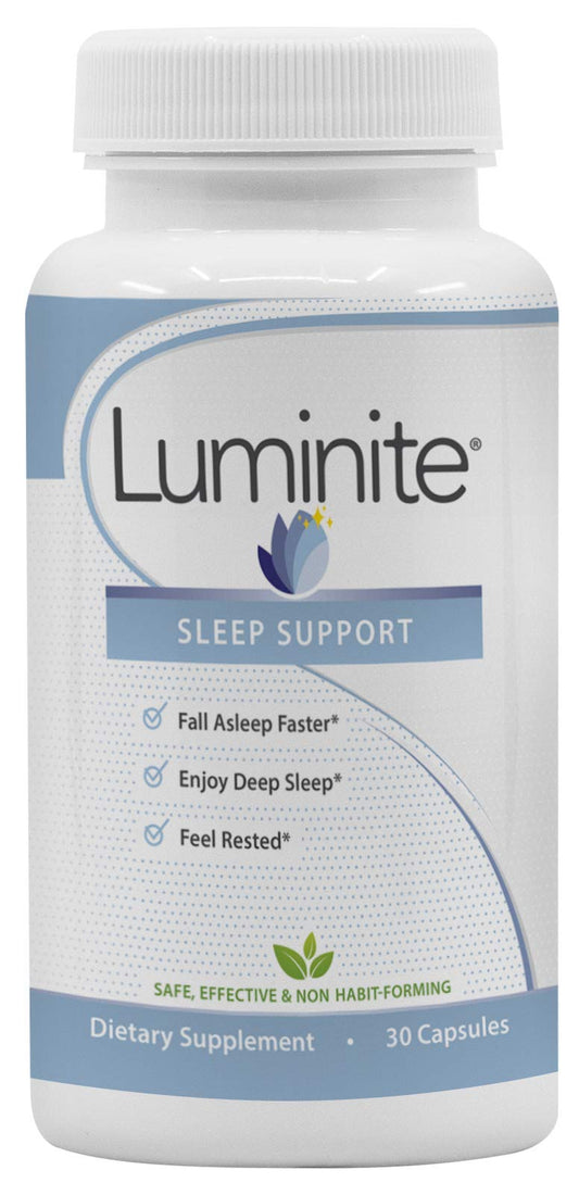 Close-up of Luminite Sleep Support ingredients