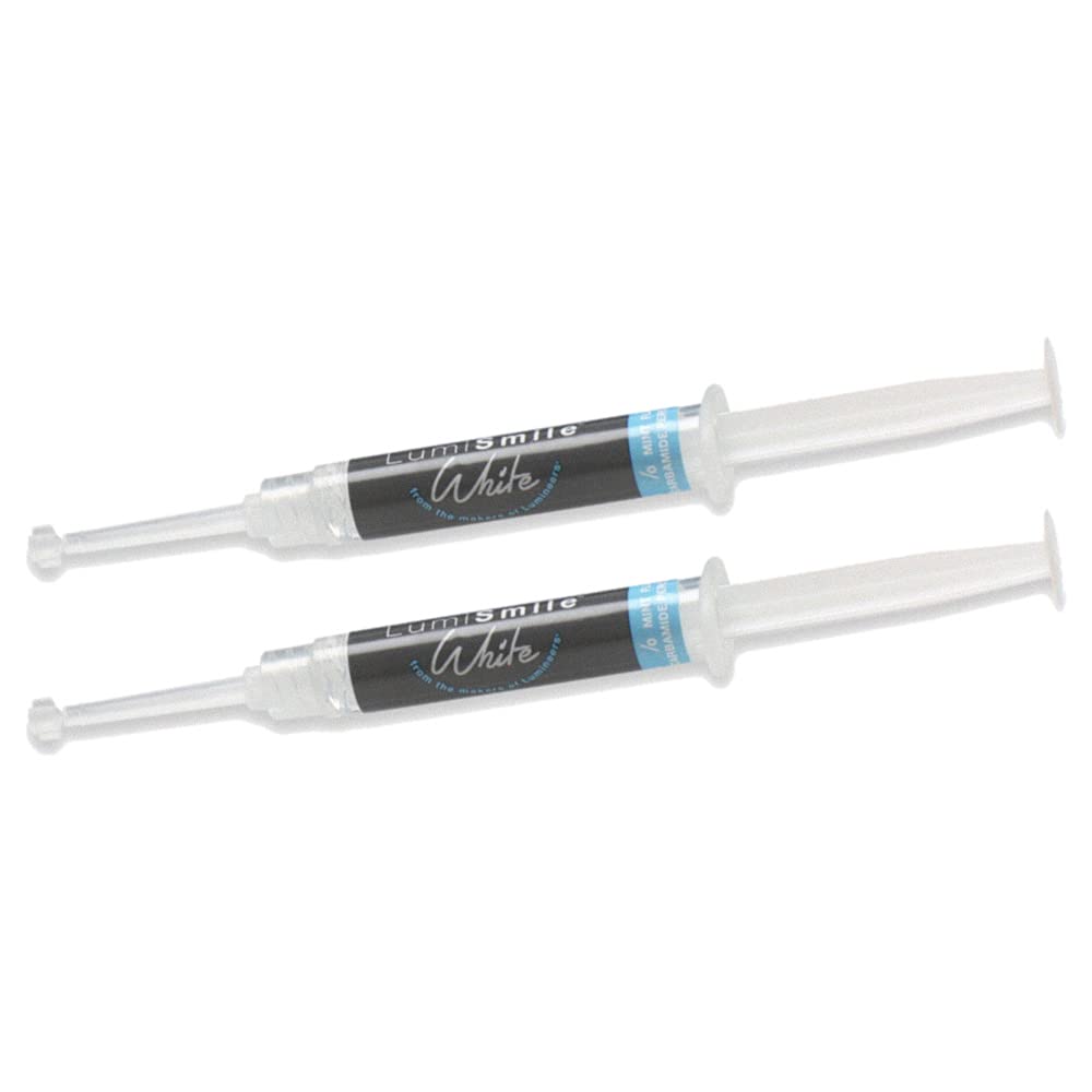 LumiSmile White 32% take-home whitening gel with 2 syringes (2.5ml each)