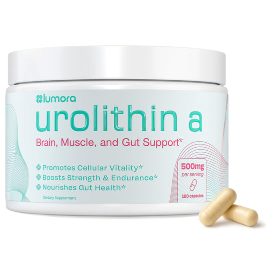 Lumora Urolithin A supplement hero image