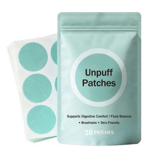 Lumzist Unpuff Patches packaging and product display