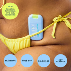 Luna Daily travel-size 30ml bottle fits daily hygiene on the go