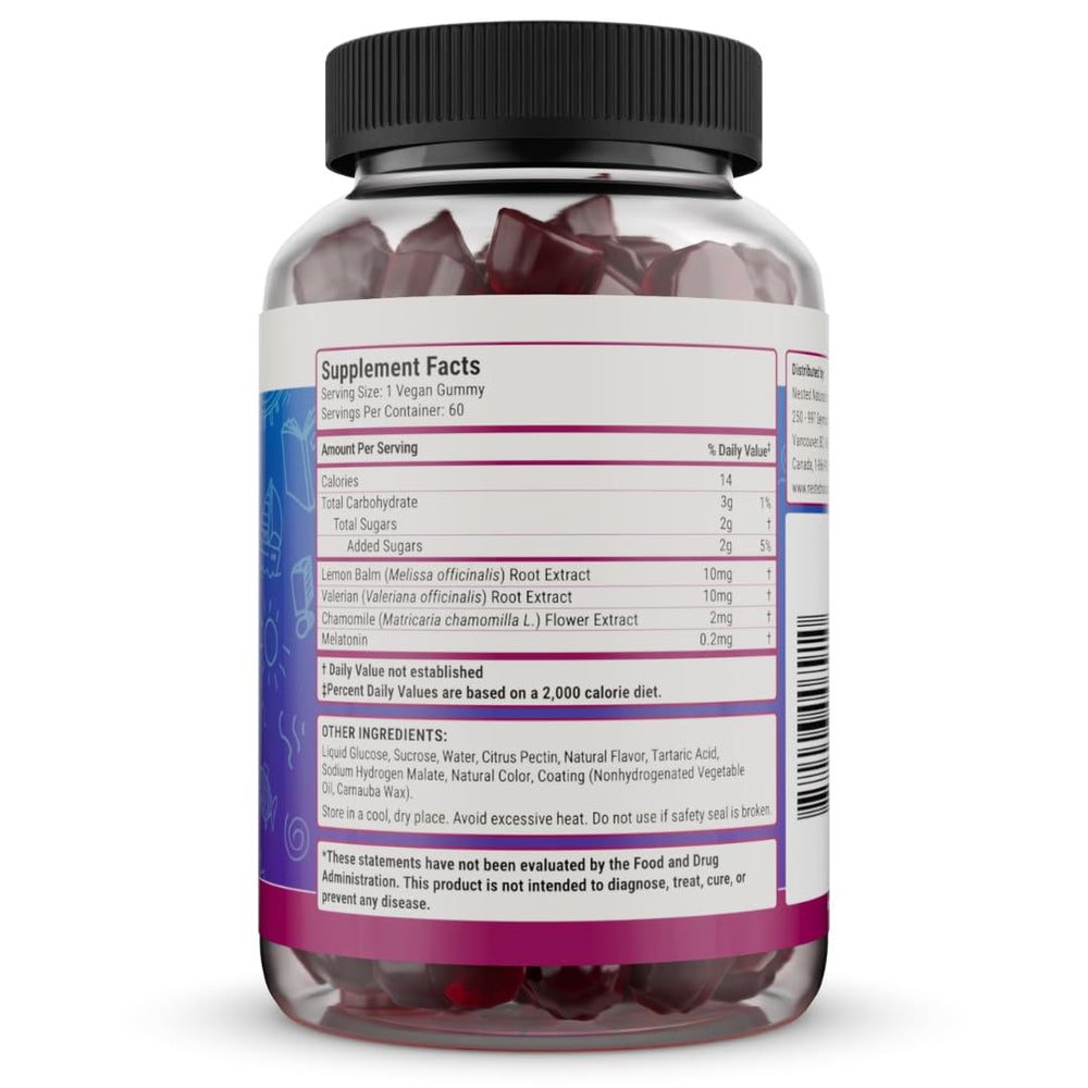 Lifestyle image showing bedtime scene with Luna Kids Sleep Gummies