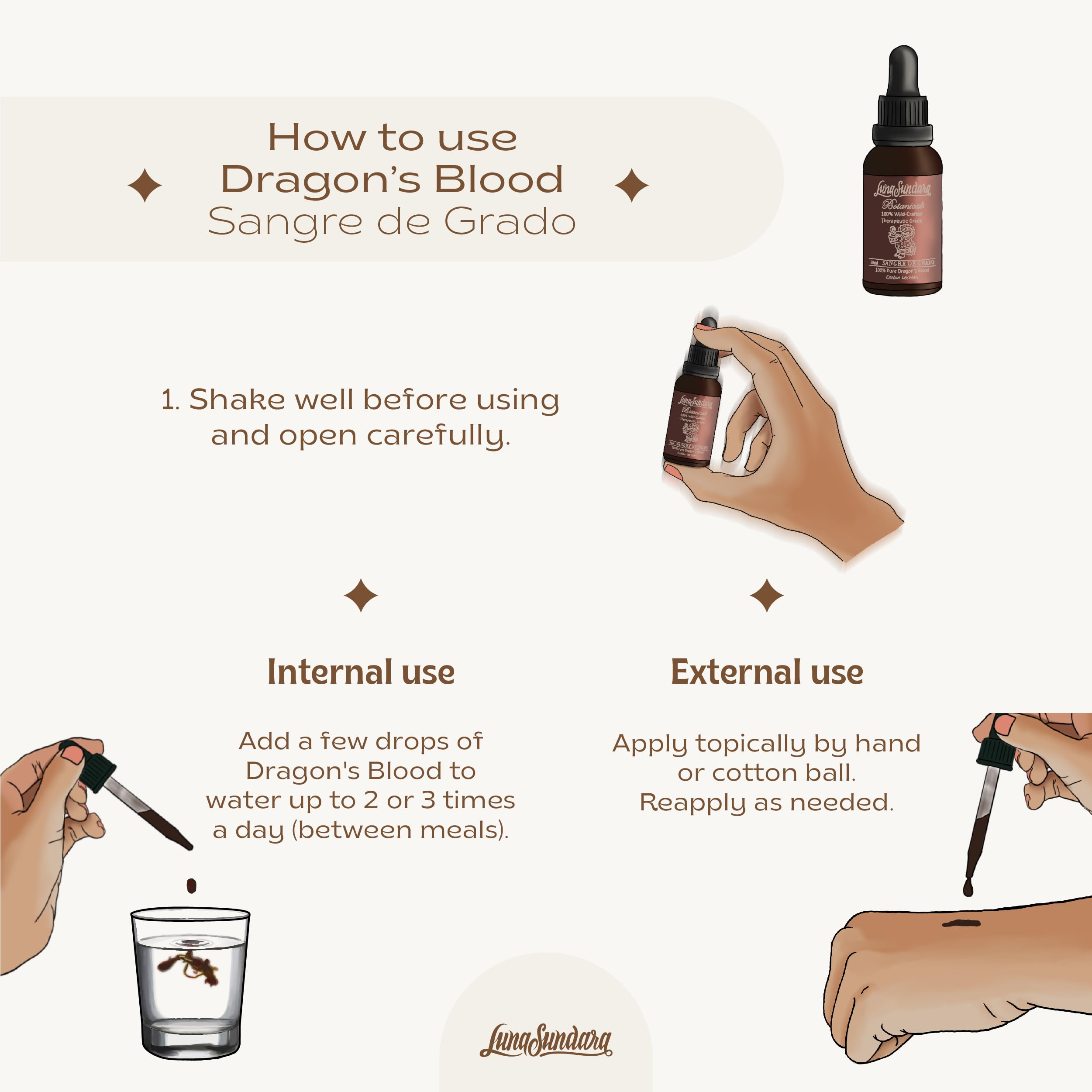 Close-up of Dragon's Blood resin (Sangre de Grado) sample