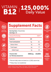 Lunakai B12 gummies pour demonstrates convenient on-the-go consumption for sustained energy.