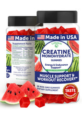 Lunakai Creatine Gummies bottle – hero image on white background