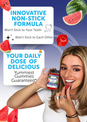 Watermelon-flavored Lunakai creatine gummies display