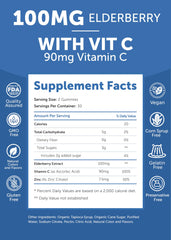 Antioxidants from elderberry with Vitamin C and zinc