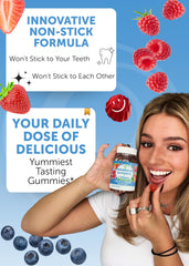 Nutrition facts panel for Lunakai gummies