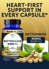 Lunakai nattokinase capsules and bottle