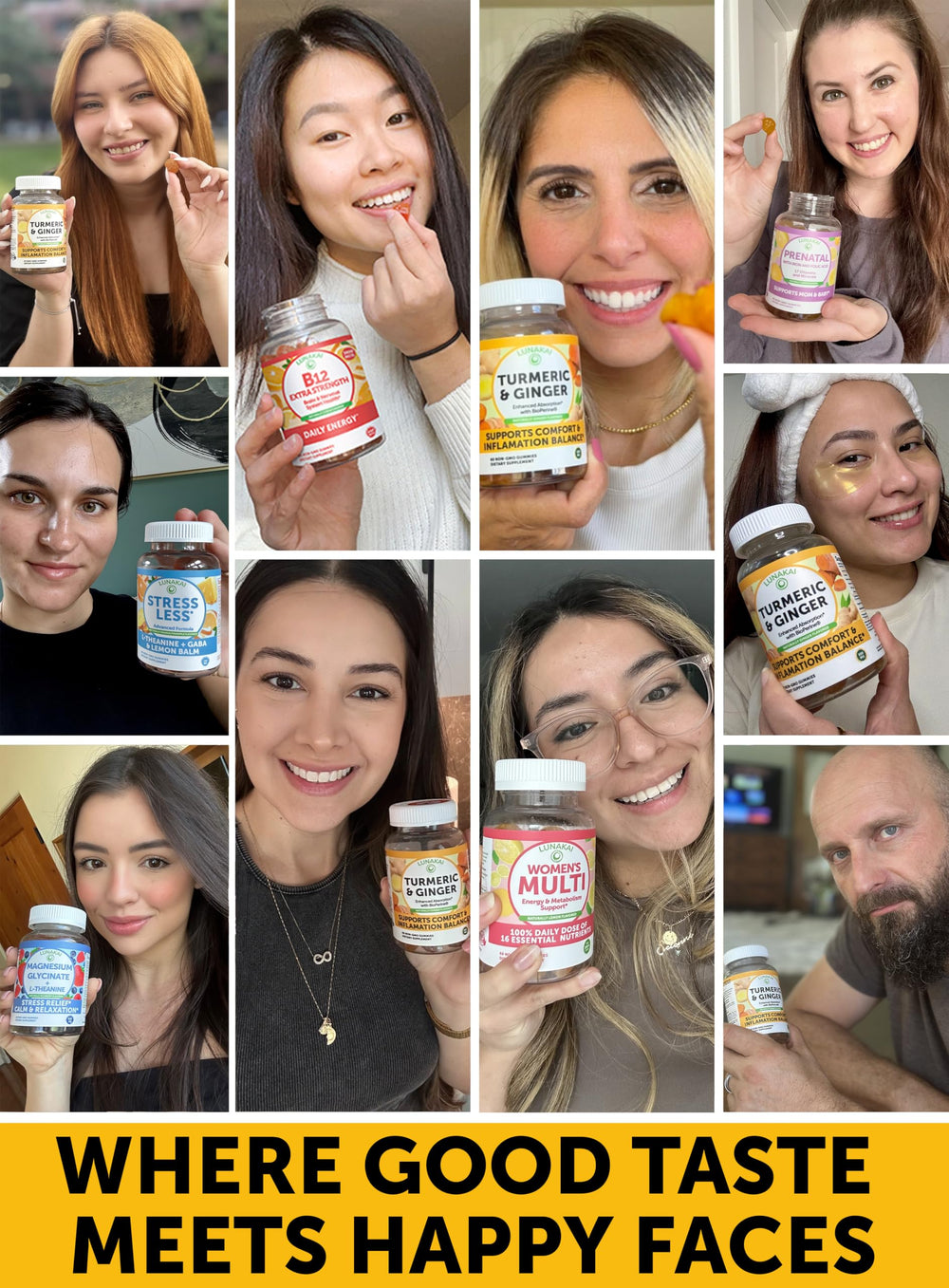 Ingredients and nutrition information for Lunakai gummies