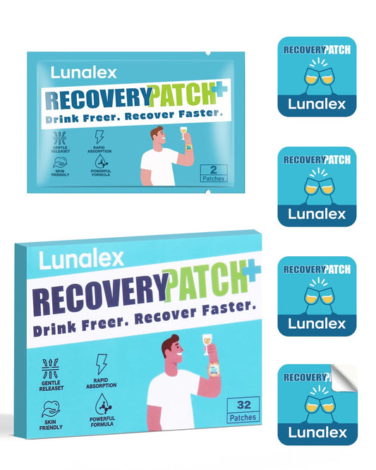 Lunalex Party Recovery Patch 32 Pack packaging