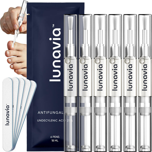 Lunavia Antifungal Pen twist-pen for precise, mess-free application.