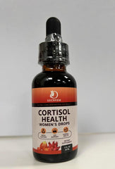 30-day vegan supply packaging for LUCNVEM Cortisol Drops