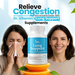 Box packaging for Lung Detox with 30 vegan capsules