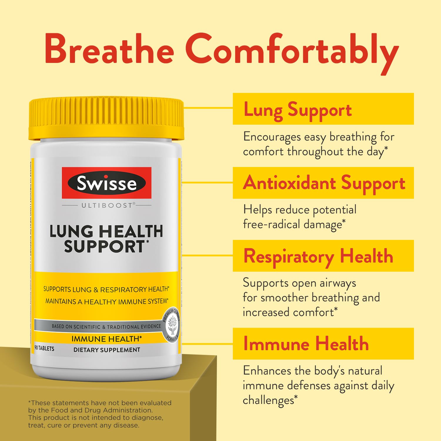 Lung detox ingredients featuring Reishi and Astragalus