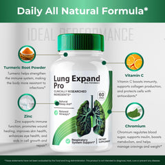 LungExpand Pro Blood Capsules – 3-pack with reviews