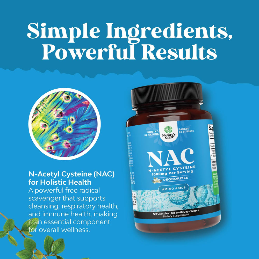 NAC 1000mg lung health