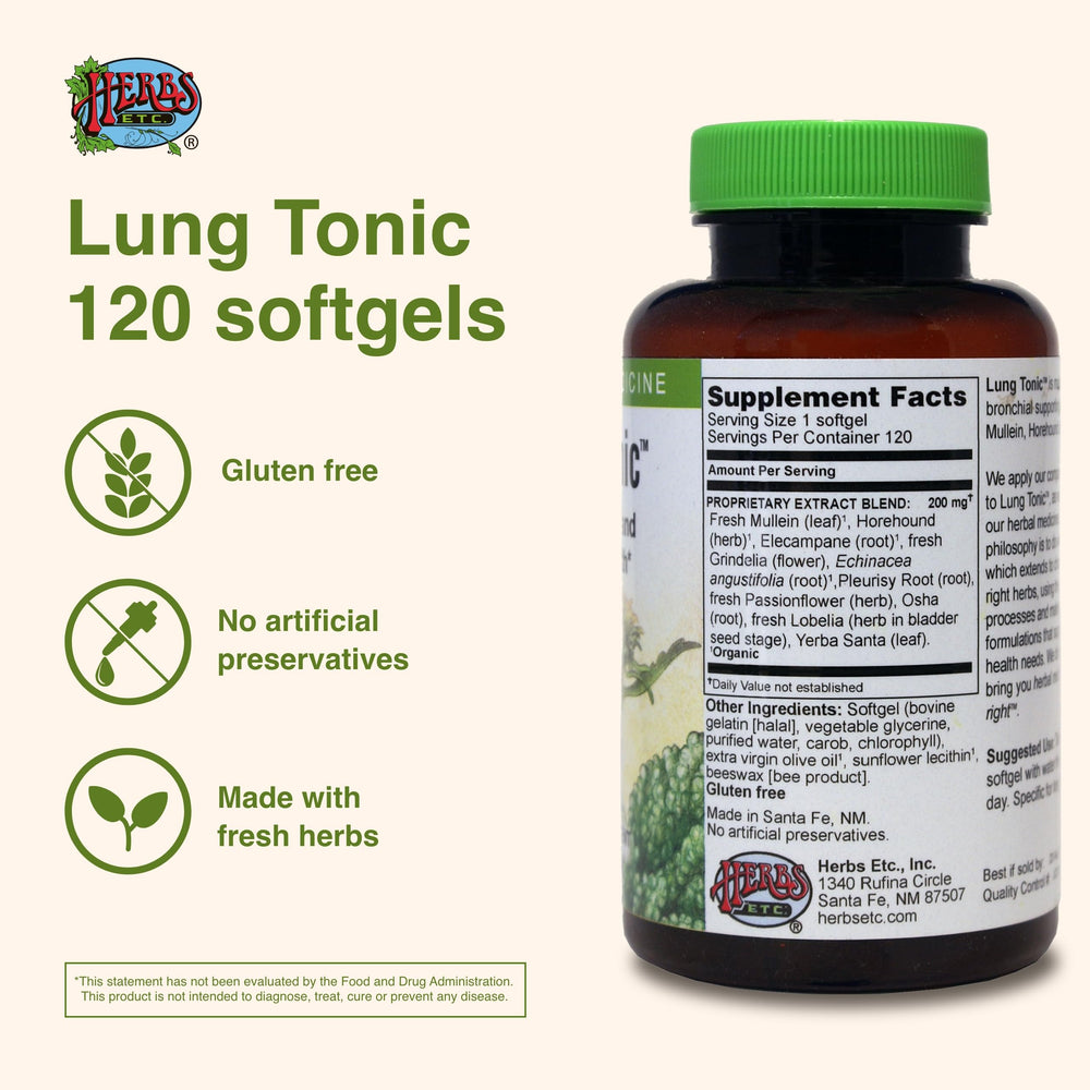Fresh Horehound plant for bronchial support